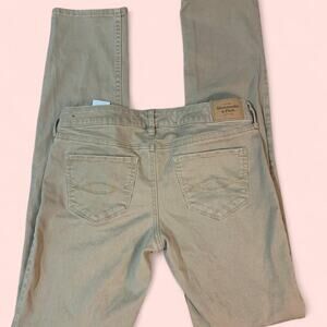 Abercrombie and Fitch Tan KhakiJeans Size 2